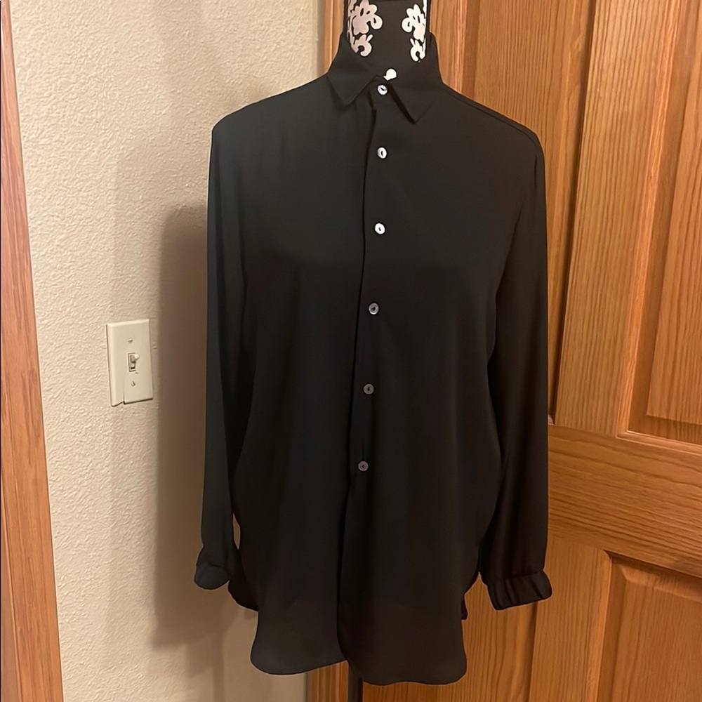 Classic Black Women’s Blouse